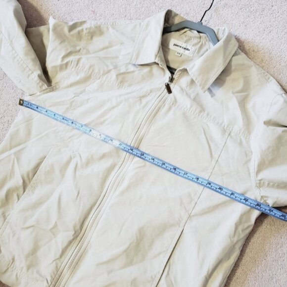 Pierre Cardin 90s Nylon Sport Tenniscore Preppy Academia Sorority Jacket M - Picture 5 of 7